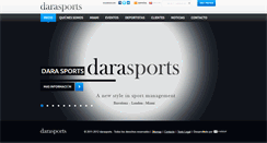 Desktop Screenshot of darasports.com